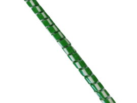 Cover Outer cable White / Green 6mm 2 Meter Universal