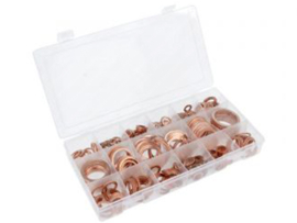 Assortiment set Koperringen 350-Delig