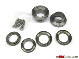 Headset bearing conversion kit (Honda fork>Puch frame)