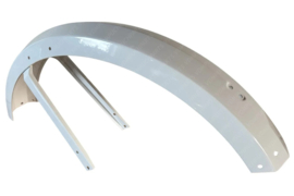 Voorspatbord 17 Inch Hoekig Wit Puch Maxi S / N / P / K