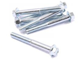 Flange Bolt Hexagon Galvanized WW8 M6 x 50mm