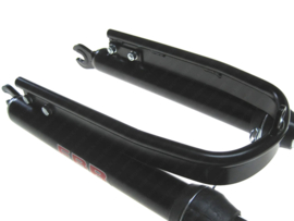 EBR Voorvork kort 56cm sterke versie (Zwart)