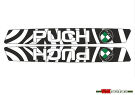 Tank transfer sticker set Puch Zebra Puch Maxi S/N