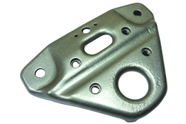 Gabelbrücke Gabel Pulverbeschichtet Silber (Blitz) Original! Puch Maxi S