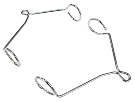 EBR koplampoor set chopper chroom 28-30mm