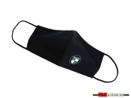 Mouth mask with small Puch logo (Black)