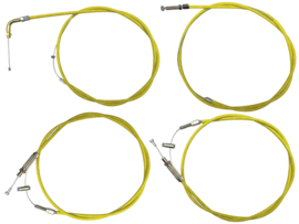 Kabel set Geel compleet 4-Delig Puch Maxi