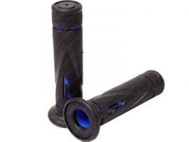 Handle grips set 22mm - 24mm 120mm Black / Blue Pro Grip 838 - Gel Touch Universal