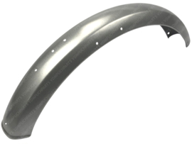 Mudguard front side 17 Inch Round Silver Powdercoated Puch Maxi S