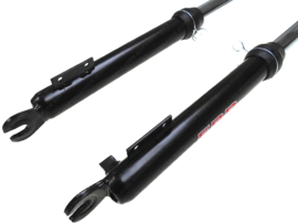 EBR Gabel 83cm Chopper mit Federn (Schwarz)
