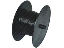Electric wire Black 0.5mm (Per meter)