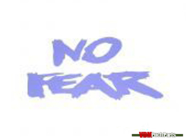 Sticker paars 20mm x 10mm No Fear