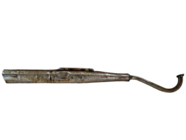 Uitlaat Tecno Chroom als Origineel 22mm Puch Maxi