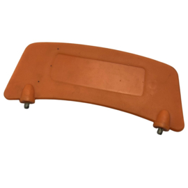 Plate front mudguard orange universal