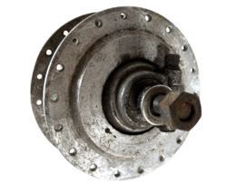 Naaf spaakwiel voorzijde Puch Maxi