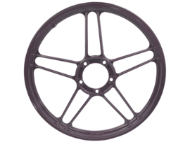 5 Star Alloy Cast Wheel 17 Inch Powdercoated Purple with Flakes! 17 x 1.35 Puch Maxi