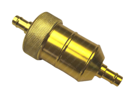 Fuel filter aluminium BIG 2 gold