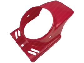 Headlight spoiler Plastic Round Red Fast Arrow Universal / Puch Maxi