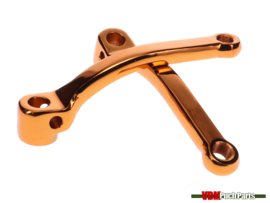 Pedal crank shaft arm set gold A-Qaulity Puch Maxi