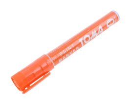 Stift voor banden / staal / hout / kunststof / glas / etc Oranje