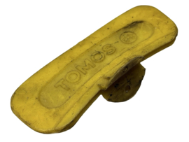 Plaatje Voorspatbord Geel Tomos