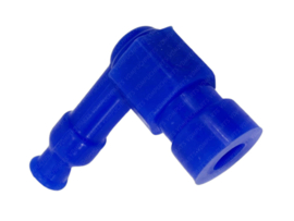 Cap Spark plug Silicon Blue Universal