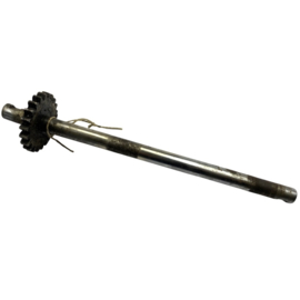 Pedal crank shaft 22 Teeth Puch M50