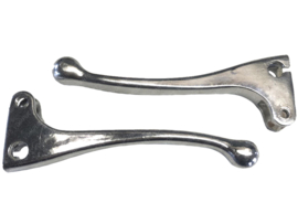 Brakelever set Left & Right Smooth Chrome 2-pieces Puch Models