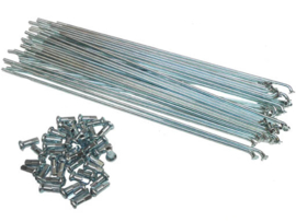 Speichen Satz Verzinkt 2.65 x 208mm 36-Stück Tomos 2L / 3L / Puch MV / MS / VS / Et