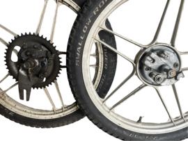17 Inch Stervelg set wit Origineel! Puch Maxi P1