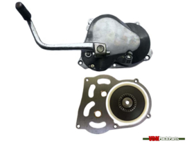 VDMRacing Kickstartmotor Umbausatz Komplett Chrom Topqaulität! Puch e50