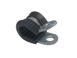 Hose clamp Metal - Rubber 10mm Universal