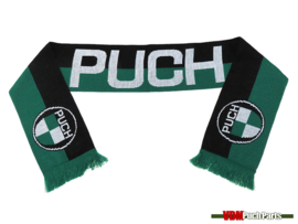 Scarf Puch (Black/Green/White)