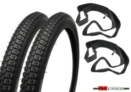 19 inch 2.00 Anlas NR-7 Tyre set Puch MV/VS/Co
