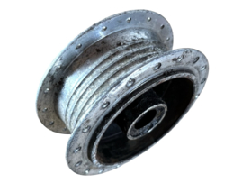 Naaf spaakwiel voorzijde Puch Maxi