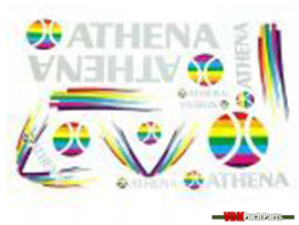 Sticker set 50cm x 35cm 13-Pieces Athena