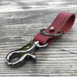 Sleutelhanger Cherry Red + Metallic Black