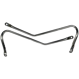 Frame bracket set chrome Puch Maxi S