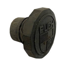Fuel cap with logo black Original! Puch Maxi S / N