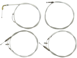 Kabel set Wit compleet 4-Delig Puch Maxi