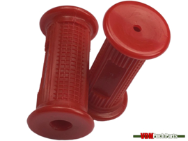 Footrest rubber set red v1 Puch Maxi