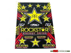 Sticker set 50cm x 35cm 18-Pieces FX Rockstar