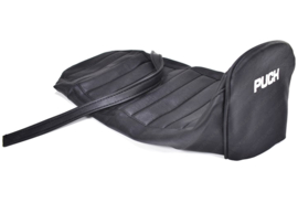 Cover Buddyseat Sattel Niedrig Modell Schwarz Puch M50 (Jet)