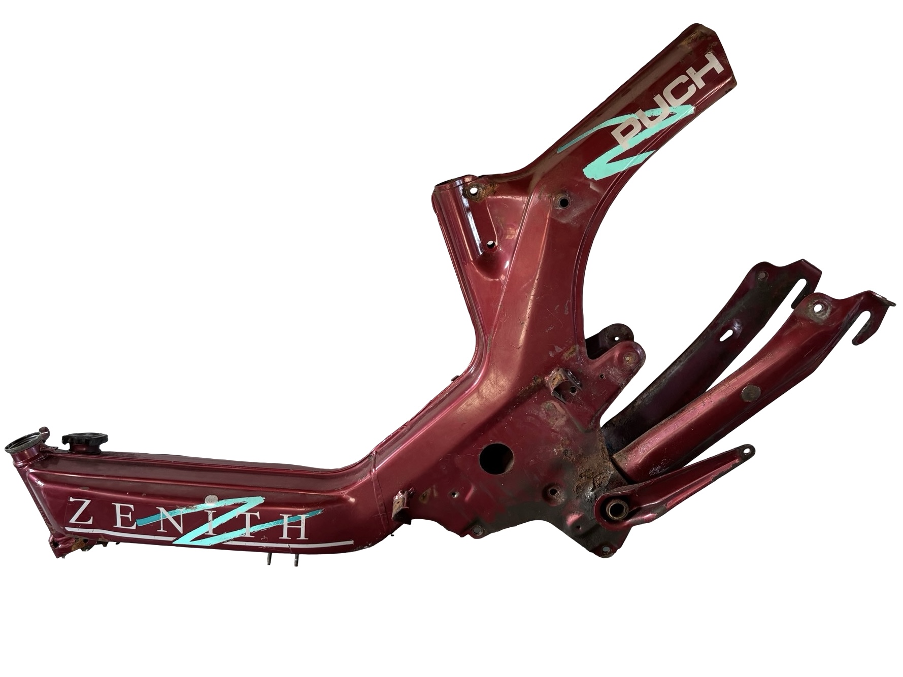 Rahmen mit Schwinge Original Puch Maxi P1