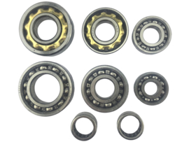 Bearing set with Gear Shaft Bearings Complete 8-Pieces Puch ZA50