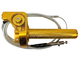 Fast throttle with cable universal gold