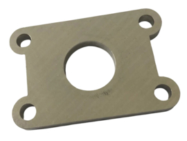 Plaatje Spruitstuk Inlaat 24mm 74cc Gilardoni / Italkit Cilinder VDMRacing! Puch Maxi
