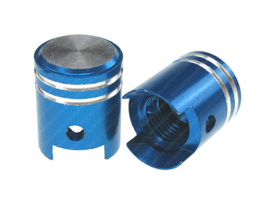 Valve Caps set Piston (Blue)