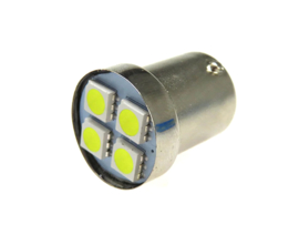 Lamp Wit 12 Volt BA15S LED SMD Universeel