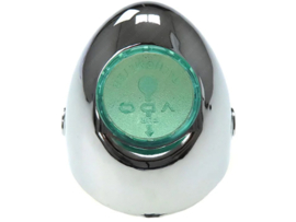 Eierlampe Scheinwerfer Gehause Chrom (Seitliche Befestigung)